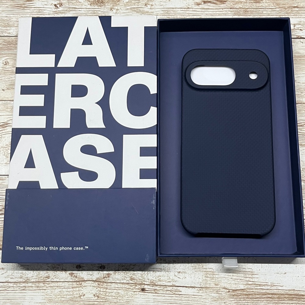 Latercase Pixel 9 Willy Blue Impossibly Thin Phone Case‎ Featherweight Open Box